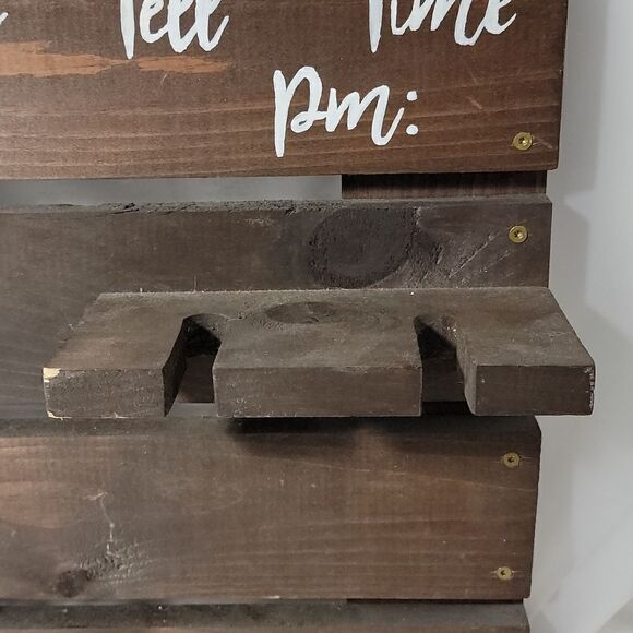 Wine glass/coffee mug rack - Picture 3 of 5